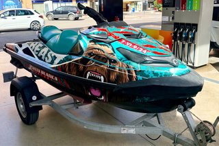 Moto de agua Bombardier GTX PRO IBR 130 RB