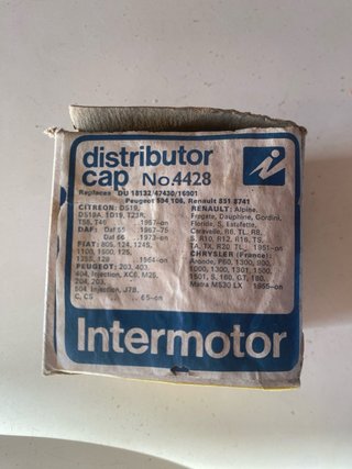 Tampa de distribuidor Intermotor 4428 Peugeot, Cit