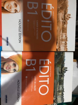 Édito Méthode de françias. niveau B1. Cahier d'...