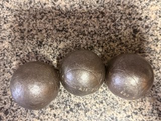 Set de 3 Bolas de Petanca MS 680 74