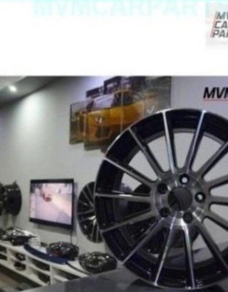 JUEGO DE 4 LLANTAS 18 RIVA BLACK RV01 rmb751552