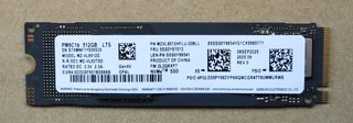 SSD M.2 NVME Samsung 512Gb 100% vita residua
