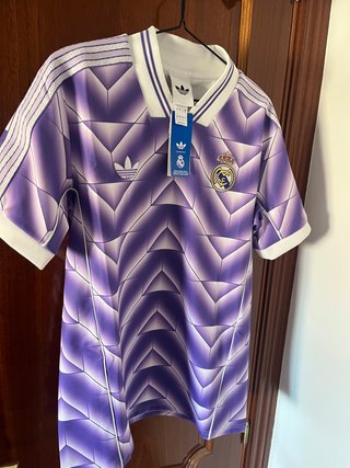 Camiseta Real Madrid Adidas Originals Morada