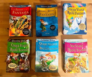 Colección libros Geronimo Stilton Fantasía