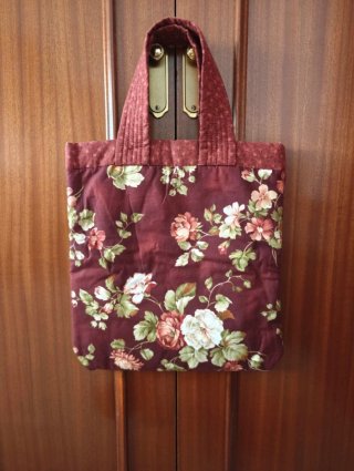 Tote Bag con Estampado Floral