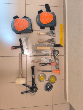 Herramientas albañilería y pintura