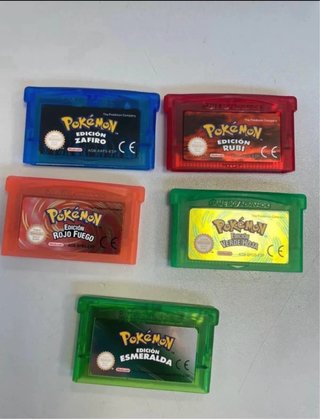 5 Juegos Pokémon para Game Boy Advance