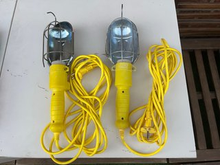 2 Luces de Obra Portátiles 5m