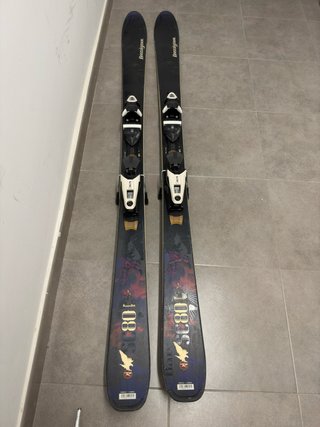 Esquís Rossignol Bandit 80. Fijaciones Rossignol