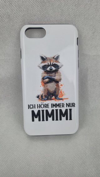 Custodia iPhone SE(2020)/7/8 con designo scoiattolo Mimimi tedesco