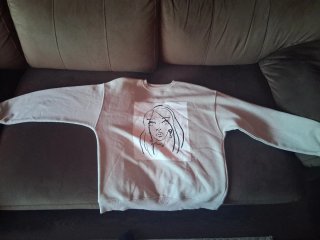 Sudadera Estampado Gris