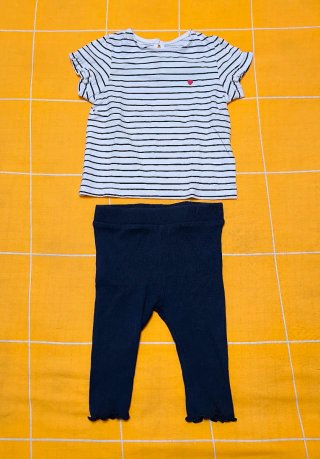 Conjunto bebé Kiabi 6 meses
