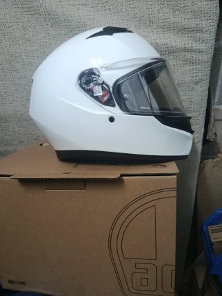 Casco Moto AGV K3 Pinlock Intercom Sena Nuevo