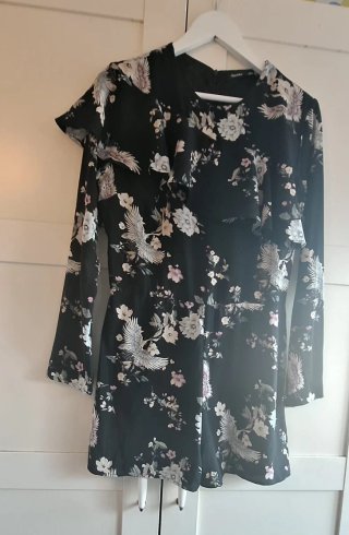 Mono corto Bershka estampado talla L