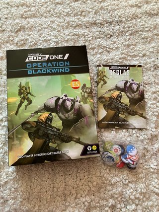 Infinity Code One Operation Blackwind Juego Mesa