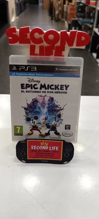 PS3 Disney Epic Mickey: El Retorno de dos Héroes