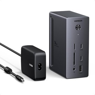 Base di Collegamento USB C 14 Porte HDMI 4K DP