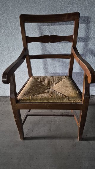 Silla Rústica de Madera son dos