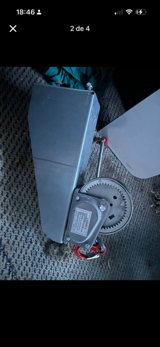 Winche Manual 2.500 lb / 1.135 kg