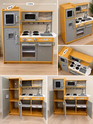 Cocinita Infantil de Madera Grande