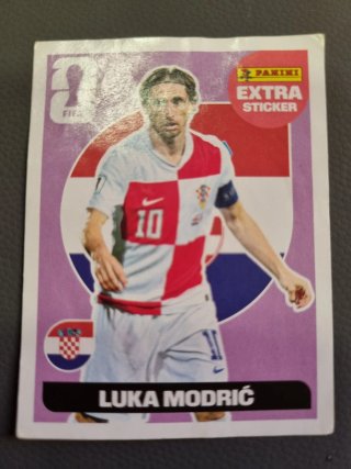 Cromo Extra Sticker Luka Modrić Mundial 2026