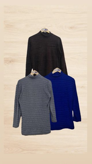 Lote Tres Jerseys de Cuello Alto