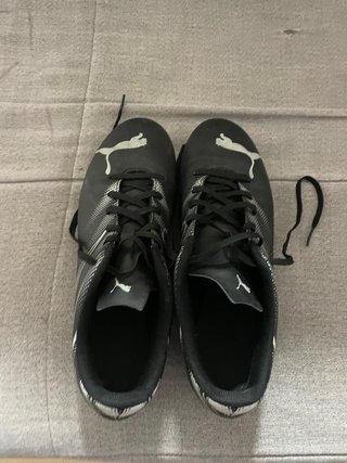 Zapatillas de fútbol Puma Tacos Negras Talla