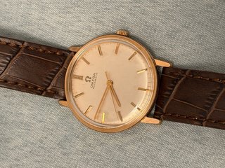 Reloj Omega Automático Oro 1950-60