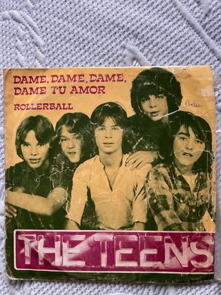 Disco Vinilo 45 RPM The Teens - Rollerball