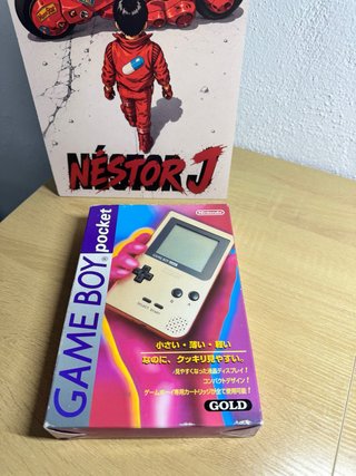 Nintendo Game Boy Pocket Gold GB NUEVA Jap