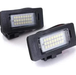 Luces LED matrícula Audi A4 y Q5 plafones