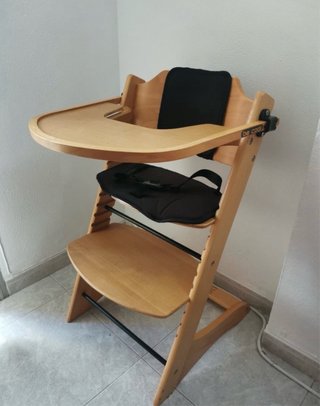 Trona de Madera Evolutiva tipo tripp trapp
