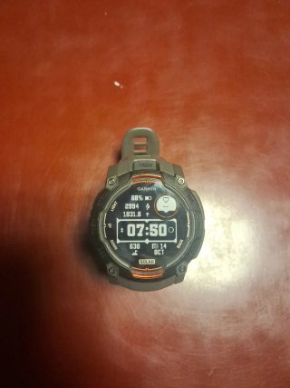 Garmin Instinct 3 Solar - Gris/Naranja