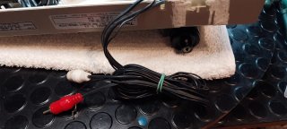 Cables de audio originales Technics SL-D3