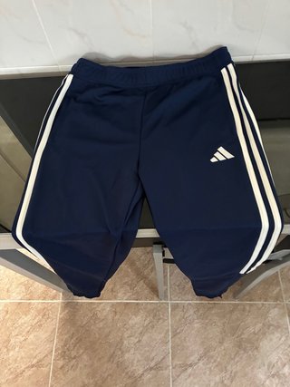 Pantalón largo adidas azul