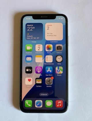iPhone XS 64 GB Negro/Plateado