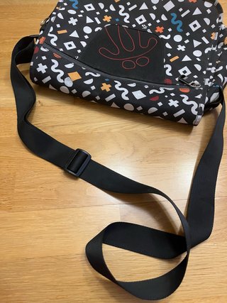 Bolso Totto Negro Multicolor