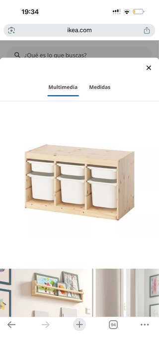Mueble Almacenamiento IKEA TROFAST