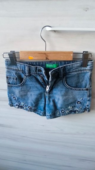 Short vaquero Benetton