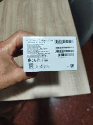 Xiaomi Redmi Note 15 Pro 12 GB/512 GB Titanium nuovo sigillato