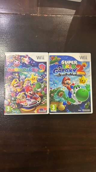Mario Party 9 & Super Mario Galaxy 2 Wii