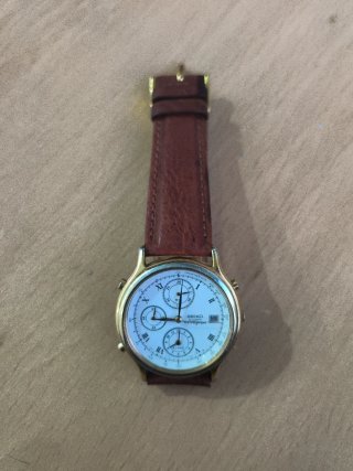 Reloj Seiko Quartz Chronograph 7T32-6A50 DE 1990
