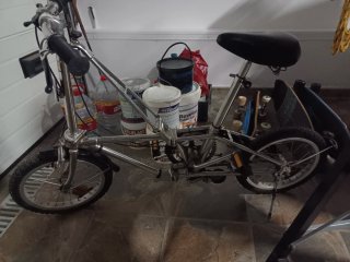 Bicicleta Plegable acero inoxidable. Negociable