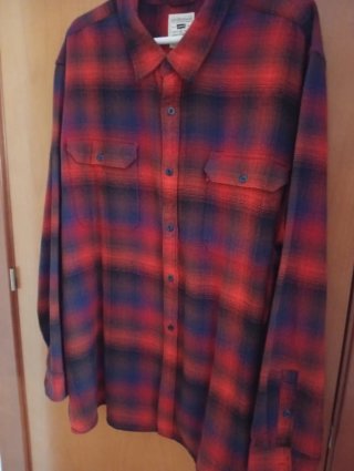 Camisa Levi's cuadros hombre XXL