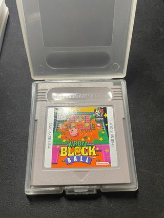 Kirby's Block Ball Game Boy DMG-AKXE-USA