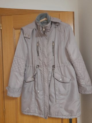 Abrigo de mujer beige
