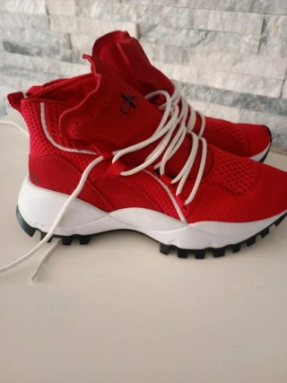 Zapatillas Calvin Klein Rojas