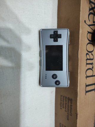 Nintendo Game Boy Micro Plata