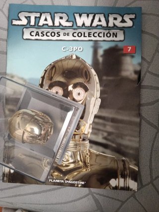 Casco C-3PO Star Wars Edición Coleccionista