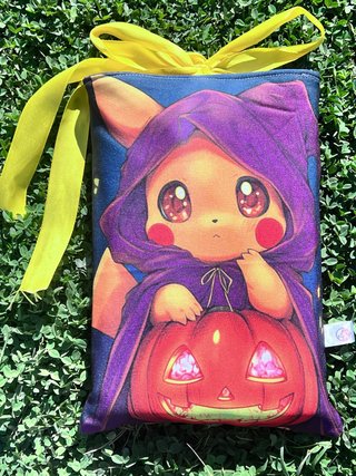 Funda de Tela con Diseño de Pikachu